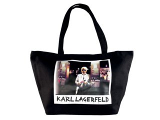 Karl Lagerfeld Archive Canvas Shopper