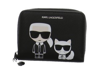 Karl Lagerfeld Ikonik Sm Folded Zip Geldbörse