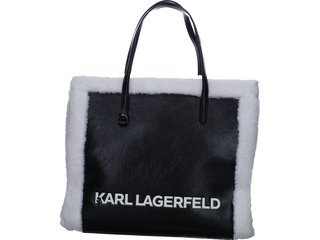 Karl Lagerfeld Skuare Tote Shearling Shopper